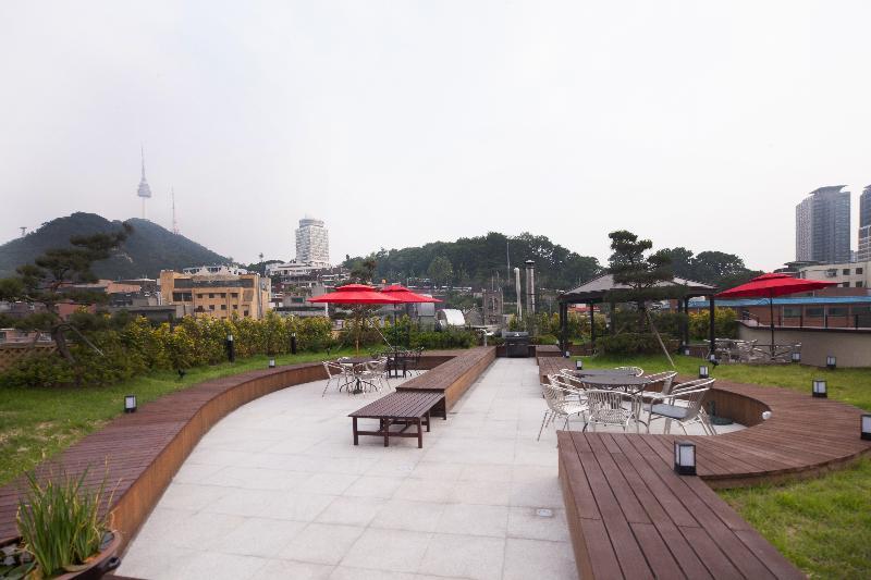Floral Hotel Namsan City Seoul Myeongdong Kültér fotó