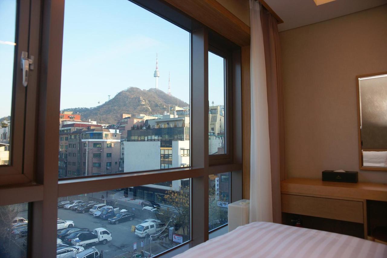Floral Hotel Namsan City Seoul Myeongdong Kültér fotó